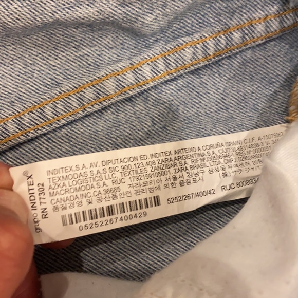 Zara Distressed Mom/Dad Jean - Picture 7 of 9
